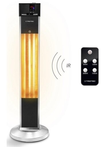 Infraraudonųjų spindulių šildytuvas Trotec IRS 2000 E, 2 kW Infraraudonųjų spindulių šildytuvas Trotec IRS 2000 E, 2 kW