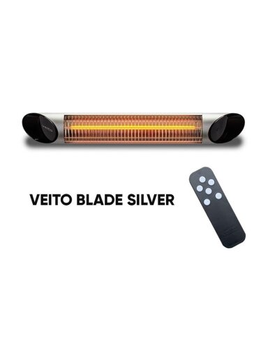 Infraraudonųjų spindulių šildytuvas Veito 06-00180 Infraraudonųjų spindulių šildytuvas Veito 06-00180