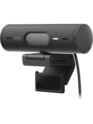 Internetinė kamera Logitech Brio 500, juoda, CMOS