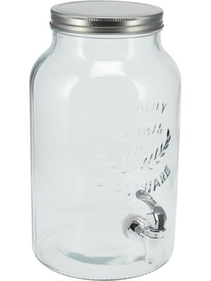 Indas su kraneliu, stiklas, 5.5 l