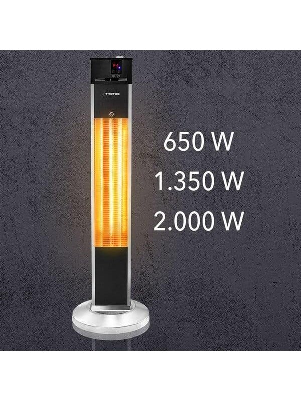 Infraraudonųjų spindulių šildytuvas Trotec IRS 2000 E, 2 kW 1 Infraraudonųjų spindulių šildytuvas Trotec IRS 2000 E, 2 kW 1