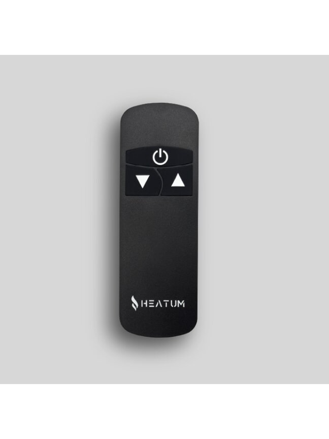 Infraraudonųjų spindulių šildytuvas Heatum URBAN H2000R Black 11