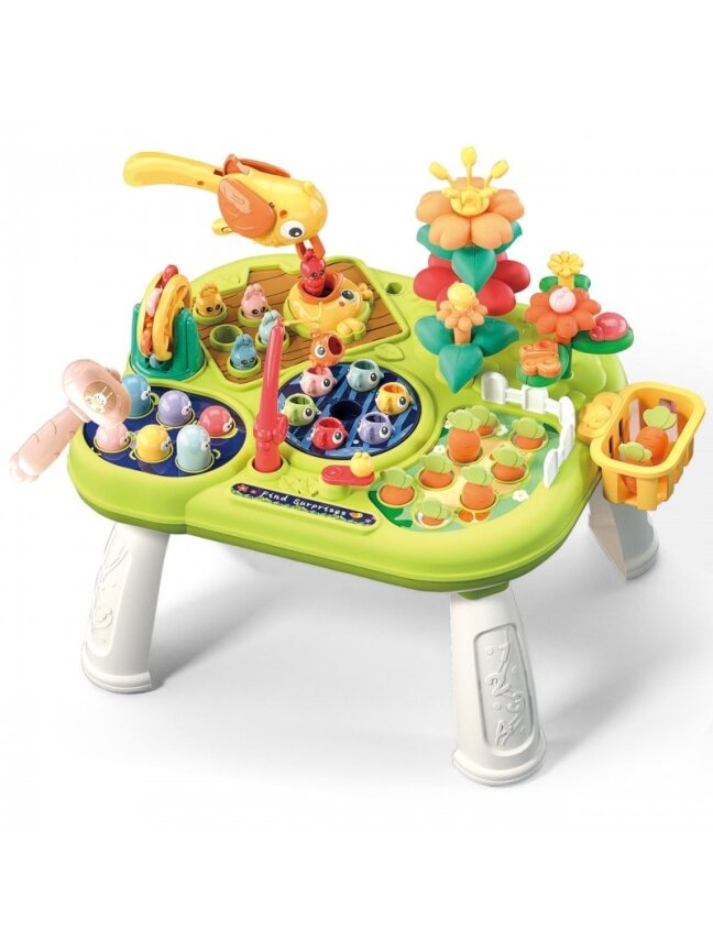 Interaktyvus Mokomasis Stalas WOOPIE BABY 8in1 Montessori 1