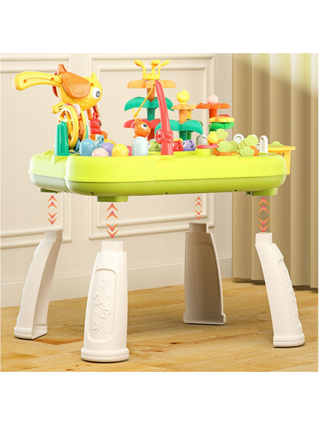 Interaktyvus Mokomasis Stalas WOOPIE BABY 8in1 Montessori 9