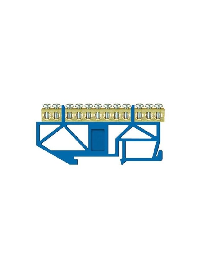 Įnulinimo kaladėlė Pawbol LZ 12/N, DIN, 12x16 mm², mėlyna Įnulinimo kaladėlė Pawbol LZ 12/N, DIN, 12x16 mm², mėlyna