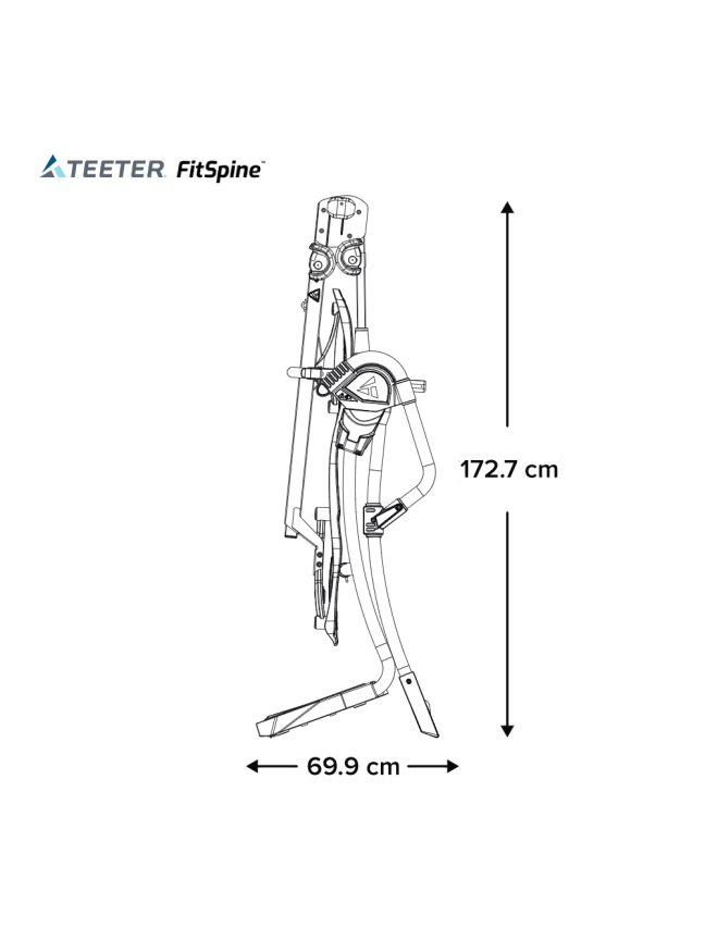 Inversinis Stalas TEETER FitSpine LX9 4 Inversinis Stalas TEETER FitSpine LX9 4