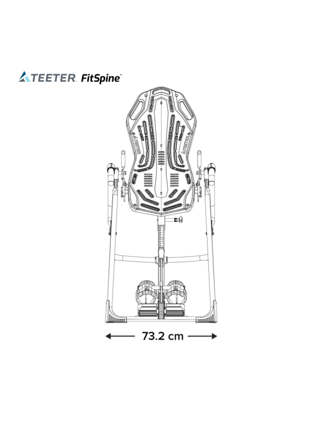 Inversinis Stalas TEETER FitSpine X3 6