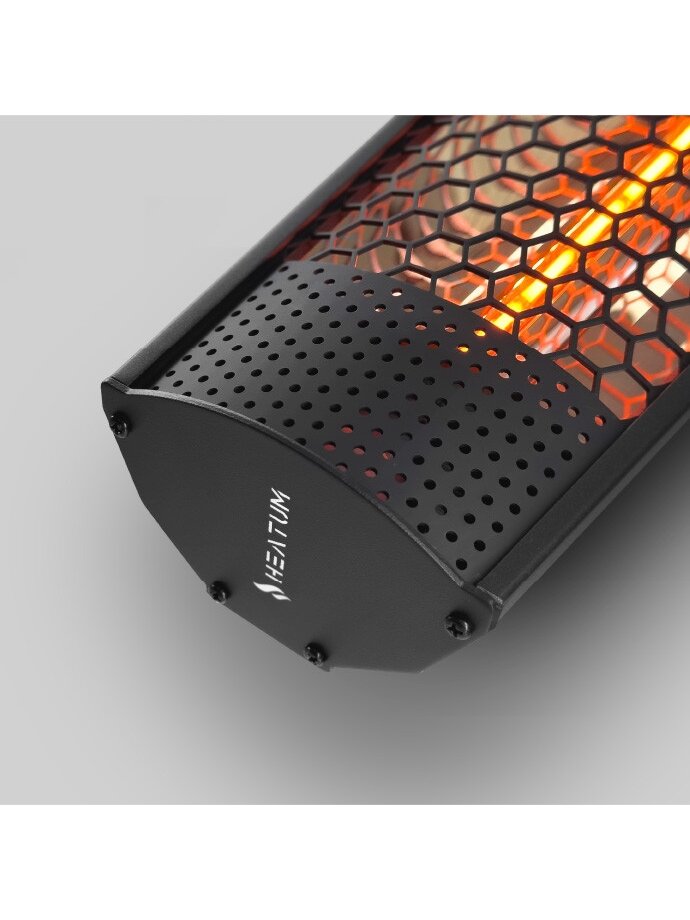 Infraraudonųjų spindulių šildytuvas Heatum URBAN H2000R Black 9 Infraraudonųjų spindulių šildytuvas Heatum URBAN H2000R Black 9