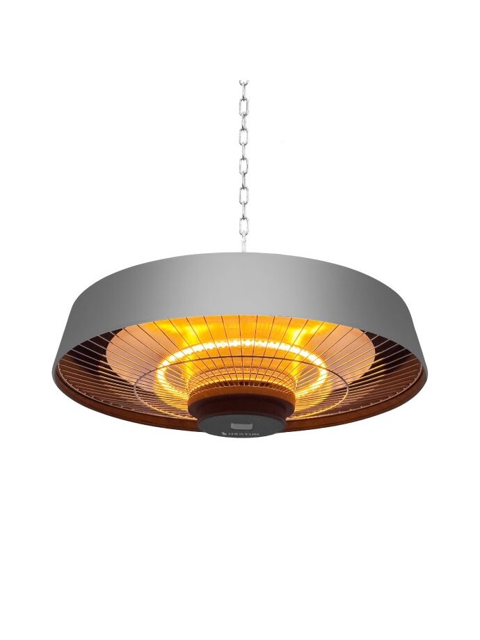 Infraraudonųjų spindulių šildytuvas Heatum VERSE H2000R Silver 9