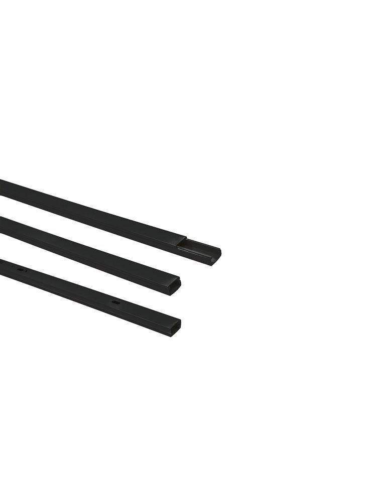Instaliacinis lovelis 25 x 15mm, juodas, 2m