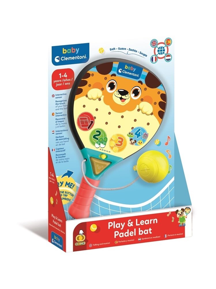 Interaktyvus žaislas Clementoni Padelio raketė 1