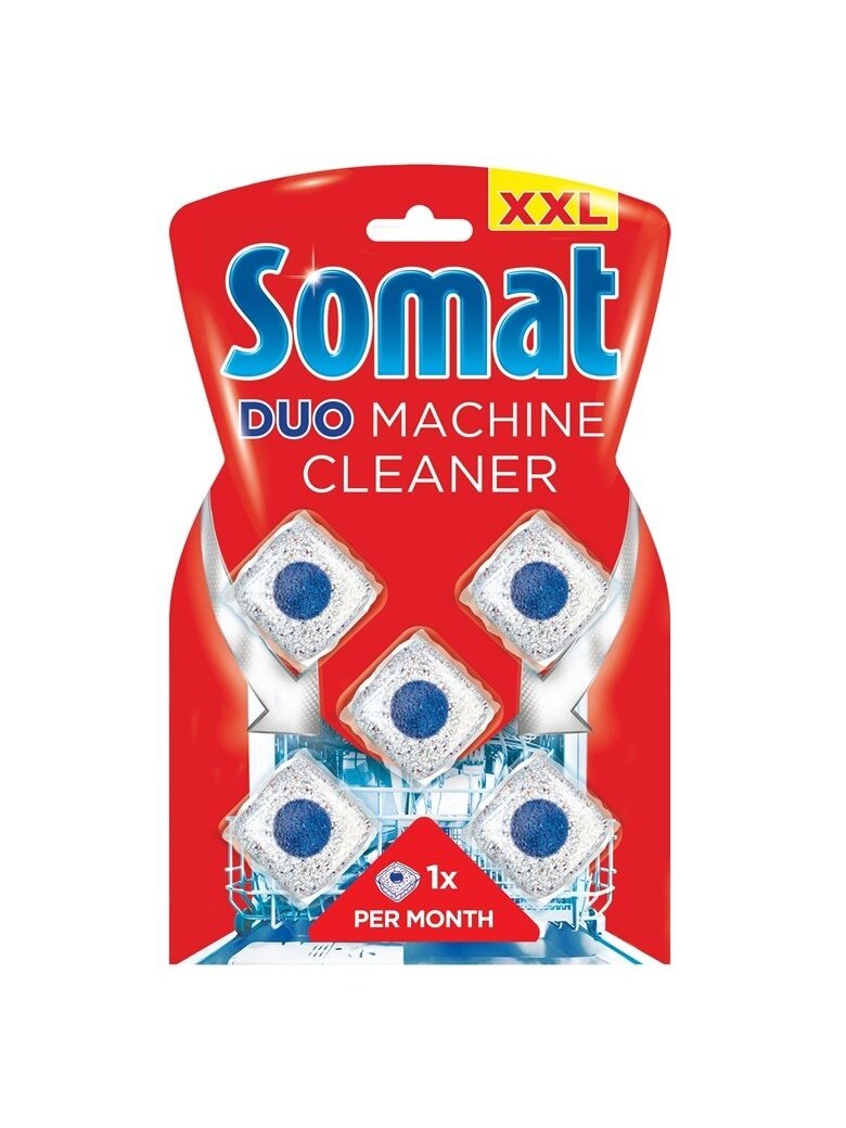 Indaplovių tabletės SOMAT, 5 vnt. Indaplovių tabletės SOMAT, 5 vnt.