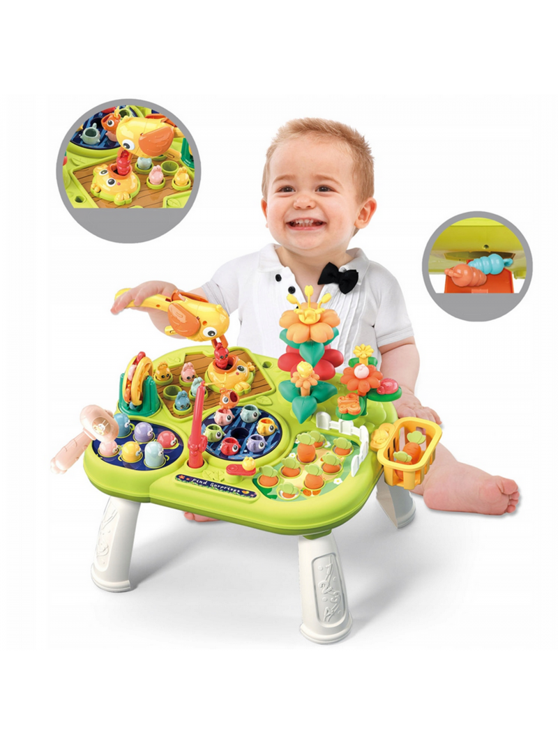 Interaktyvus Mokomasis Stalas WOOPIE BABY 8in1 Montessori 10