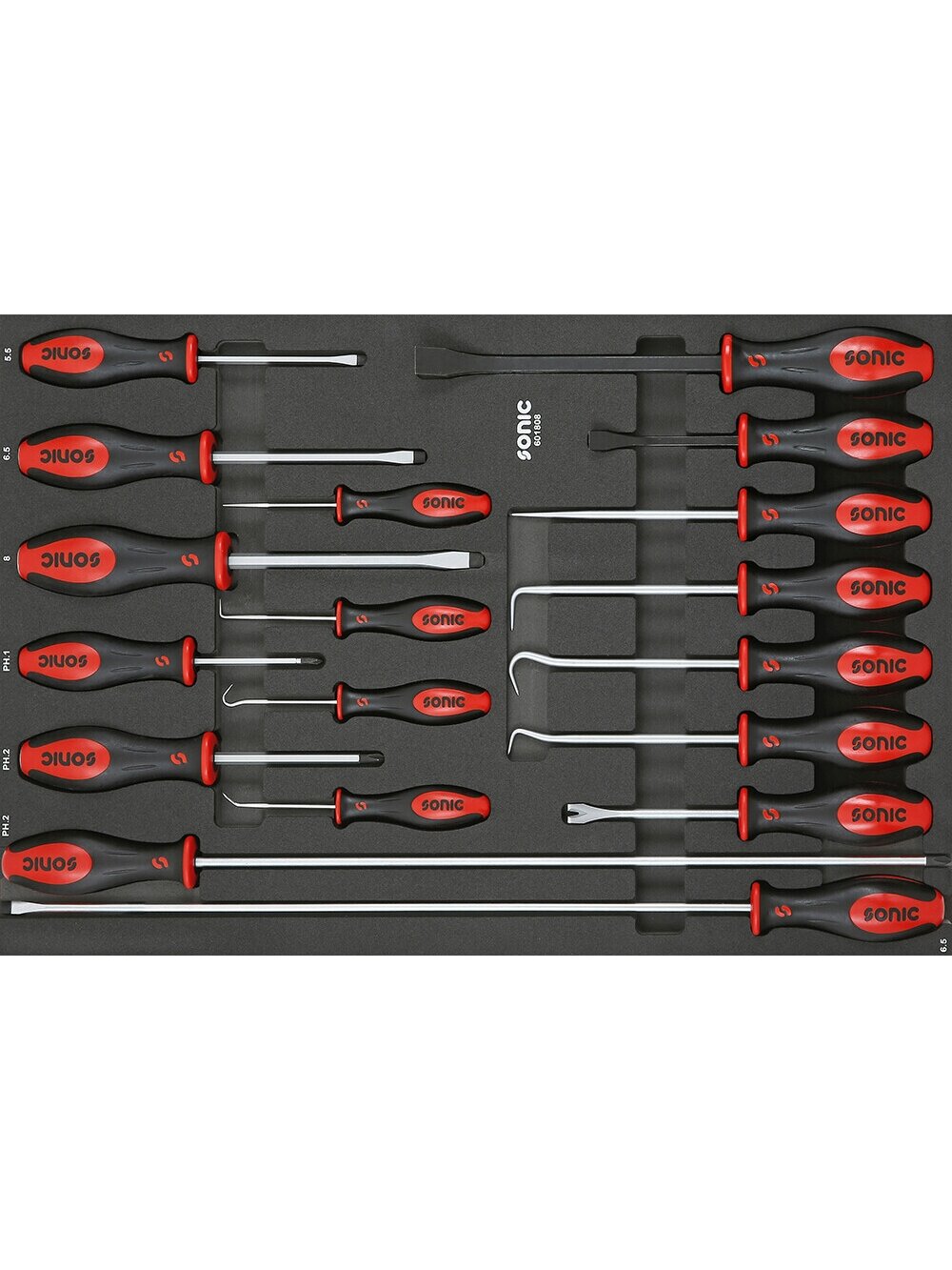 Įrankių komplektas vežimėliams, 18 vnt., SONIC EQUIPMENT (601808, SONIC) Įrankių komplektas vežimėliams, 18 vnt., SONIC EQUIPMENT (601808, SONIC)