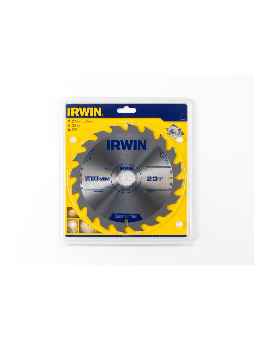 IRWIN Pjov. diskas 210x30(20,16)x20T 2,5 mm ATB 1