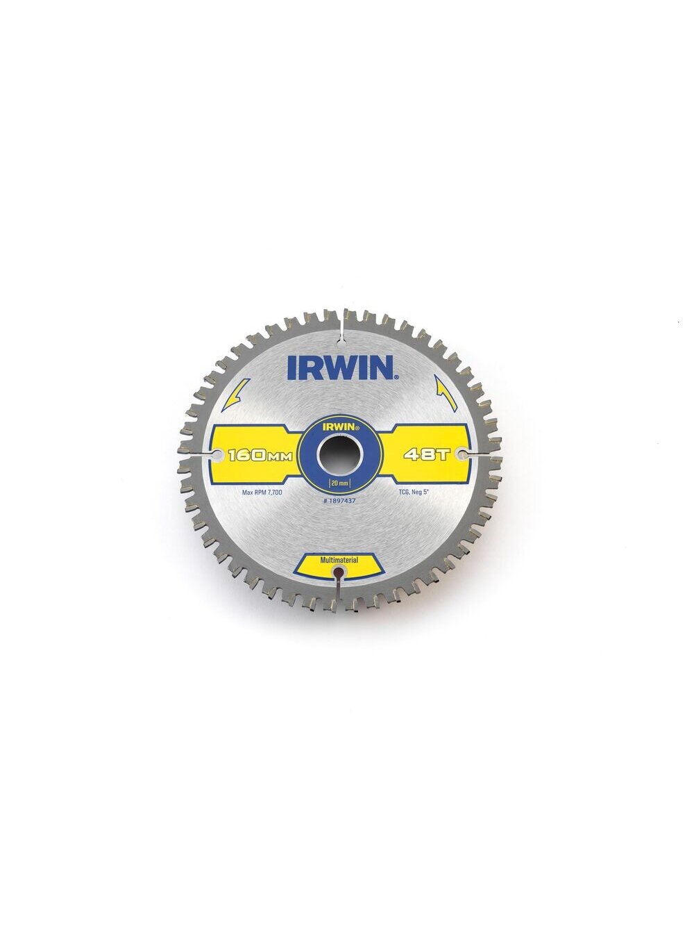 IRWIN Univ. pj. d. 160x20(16)x48T 2,4 mm TCG/N