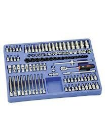 Įrankių komplektas į vežimėlį (106vnt) Genius tools (MS-106M, GENIUS) Įrankių komplektas į vežimėlį (106vnt) Genius tools (MS-106M, GENIUS)