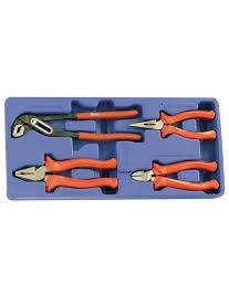 Įrankių komplektas į vežimėlį (4vnt) Genius tools (CP-5804, GENIUS) Įrankių komplektas į vežimėlį (4vnt) Genius tools (CP-5804, GENIUS)