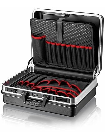 Įrankių lagaminas Basic su aliuminio rėmu, Knipex