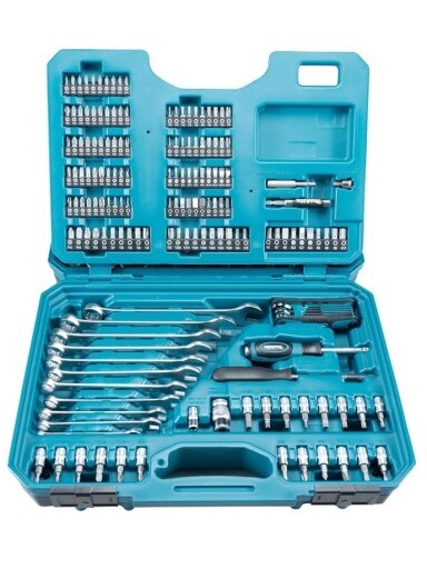 Įrankių rinkinys Makita E-10883, 221vnt.
