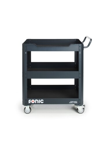 Įrankių vežimėlis 3 lentynų NEXT S2 SONIC EQUIPMENT (4738210, SONIC)