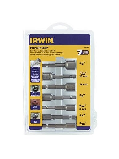 IRWIN Išsuk. galvučių rink. BOLT GRIP 7 vnt.