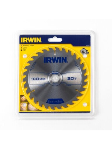 IRWIN Pjov. diskas 160x20(16)x30T 2,5 mm ATB