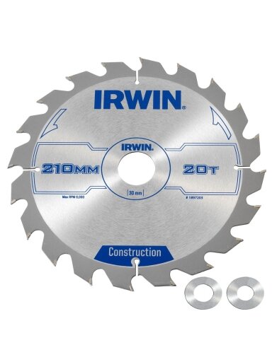 IRWIN Pjov. diskas 210x30(20,16)x20T 2,5 mm ATB