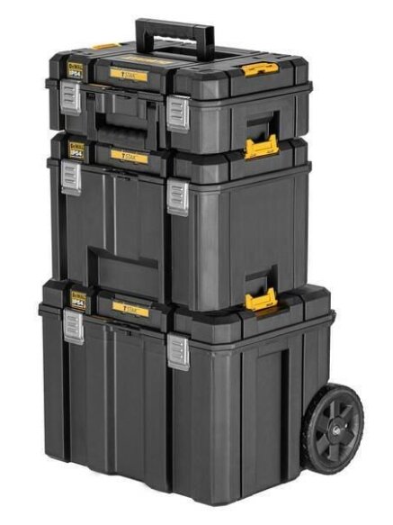 Įrankių dėžių komplektas DeWalt 440 x 176 x 310 mm Įrankių dėžių komplektas DeWalt 440 x 176 x 310 mm