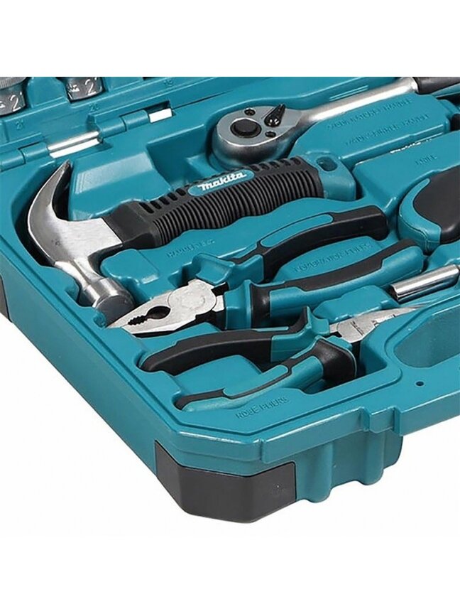 Įrankių rinkinys Makita E-10899, 76vnt. 2