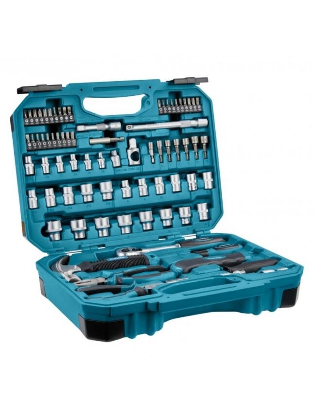 Įrankių rinkinys Makita E-10899, 76vnt.