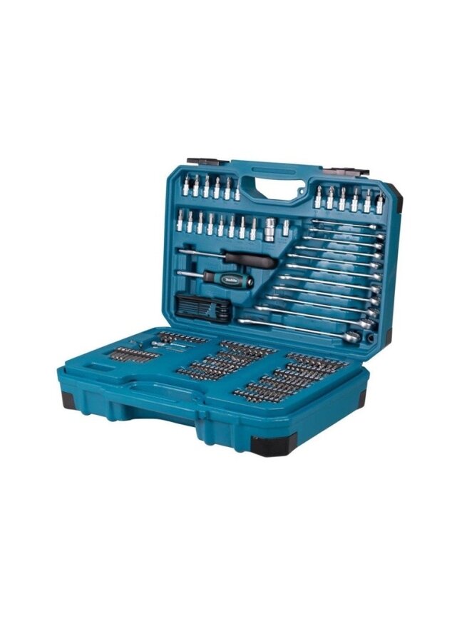 Įrankių rinkinys Makita, E-17980, 231 vnt. Įrankių rinkinys Makita, E-17980, 231 vnt.