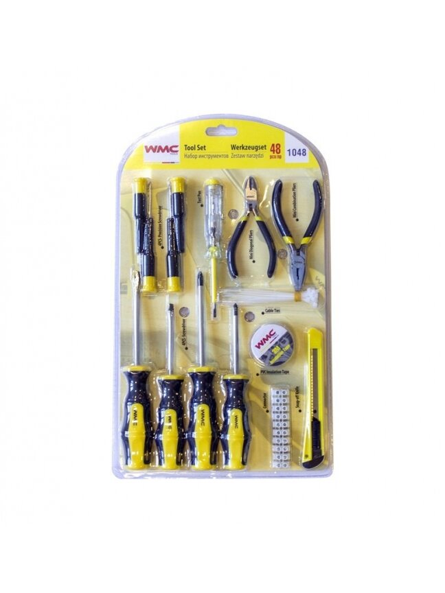 Įrankių rinkinys WMC TOOLS  1048 48 vnt.