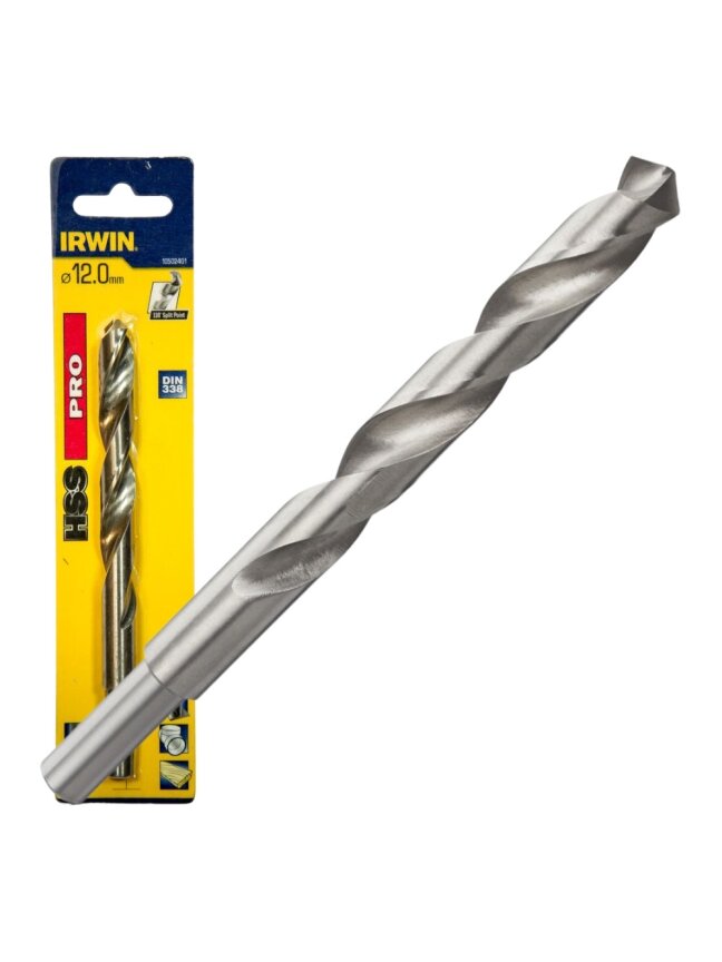 IRWIN Grąžtas metalui HSS PRO 12,0 mm IRWIN Grąžtas metalui HSS PRO 12,0 mm