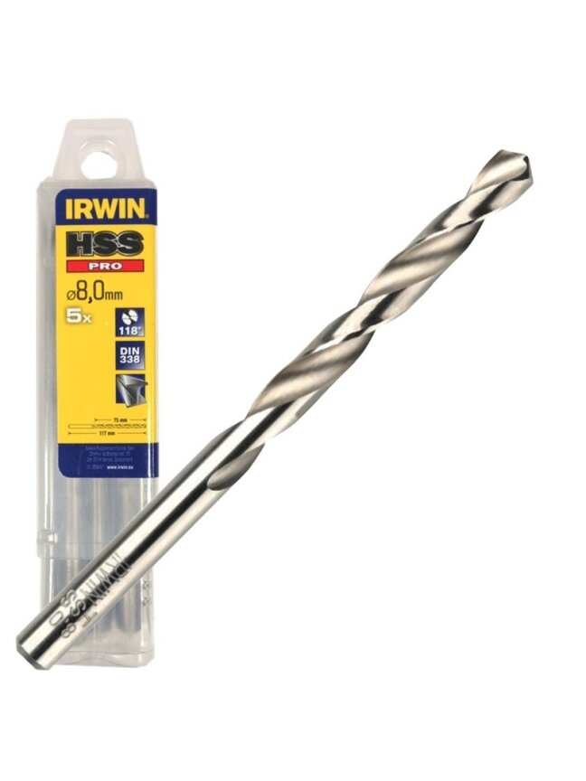 IRWIN Grąžtas metalui HSS PRO 4,2 x 43/75 mm IRWIN Grąžtas metalui HSS PRO 4,2 x 43/75 mm