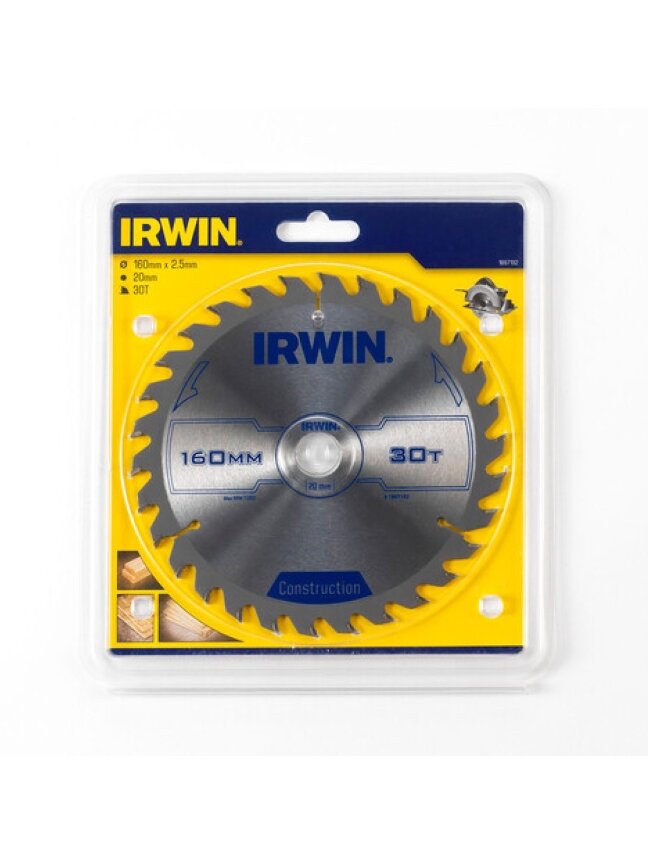 IRWIN Pjov. diskas 160x20(16)x30T 2,5 mm ATB 1 IRWIN Pjov. diskas 160x20(16)x30T 2,5 mm ATB 1