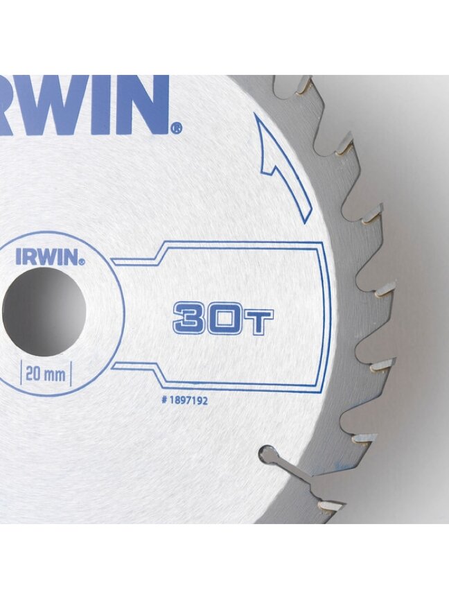 IRWIN Pjov. diskas 160x20(16)x30T 2,5 mm ATB 2 IRWIN Pjov. diskas 160x20(16)x30T 2,5 mm ATB 2