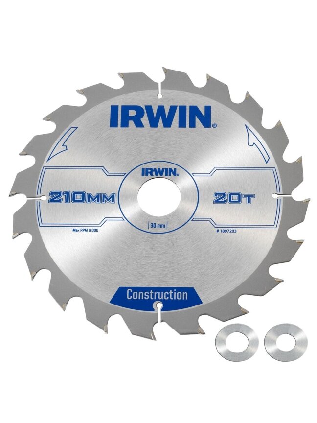 IRWIN Pjov. diskas 210x30(20,16)x20T 2,5 mm ATB IRWIN Pjov. diskas 210x30(20,16)x20T 2,5 mm ATB