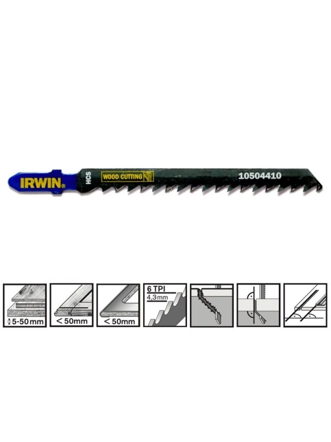 IRWIN Pjūklelis medžiui 100 mm „IRWIN" T144DP IRWIN Pjūklelis medžiui 100 mm „IRWIN" T144DP