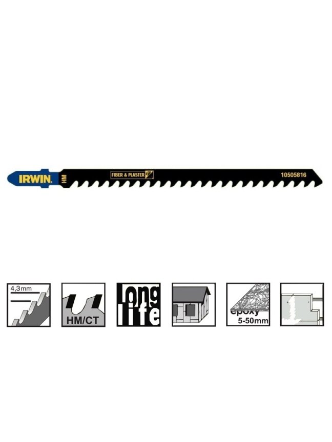 IRWIN Pjūklelis su kietm. „IRWIN" 132 mm IRWIN Pjūklelis su kietm. „IRWIN" 132 mm