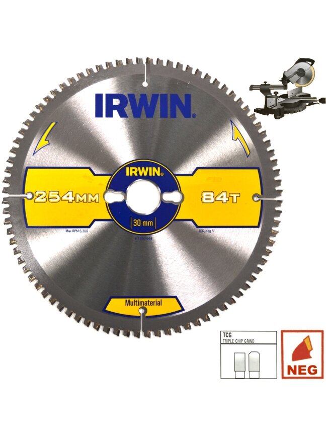 IRWIN Univ. pj. d. 210x30(20)x60T 2,5 mm TCG/N IRWIN Univ. pj. d. 210x30(20)x60T 2,5 mm TCG/N