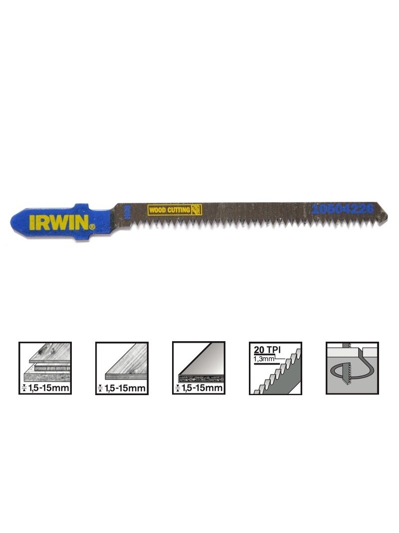 IRWIN Pjūklelis medienai 83 mm „IRWIN" T101AO IRWIN Pjūklelis medienai 83 mm „IRWIN" T101AO