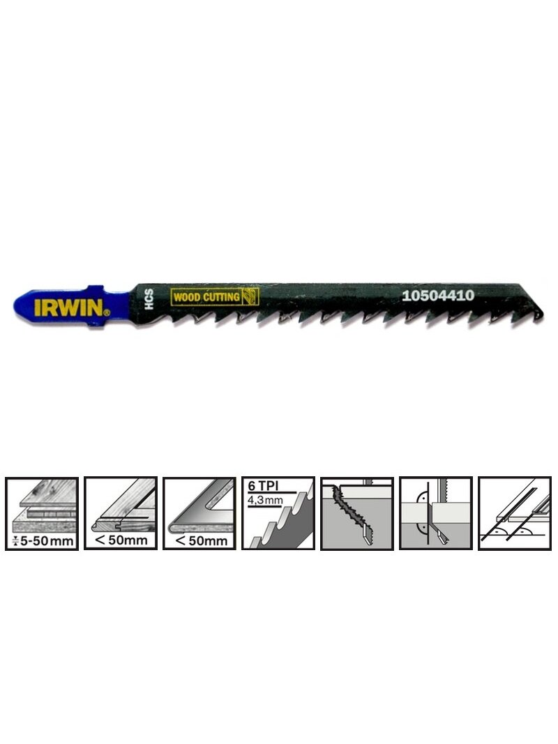 IRWIN Pjūklelis medžiui 100 mm „IRWIN" T144DP IRWIN Pjūklelis medžiui 100 mm „IRWIN" T144DP