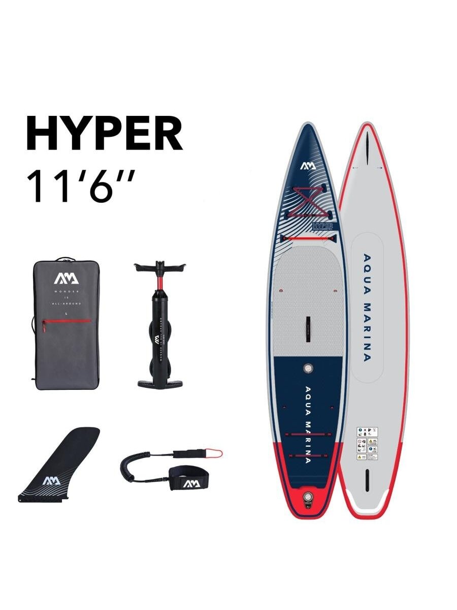Irklentė SUP Aqua Marina HYPER 350x79x15 cm BT-23HY01 Irklentė SUP Aqua Marina HYPER 350x79x15 cm BT-23HY01