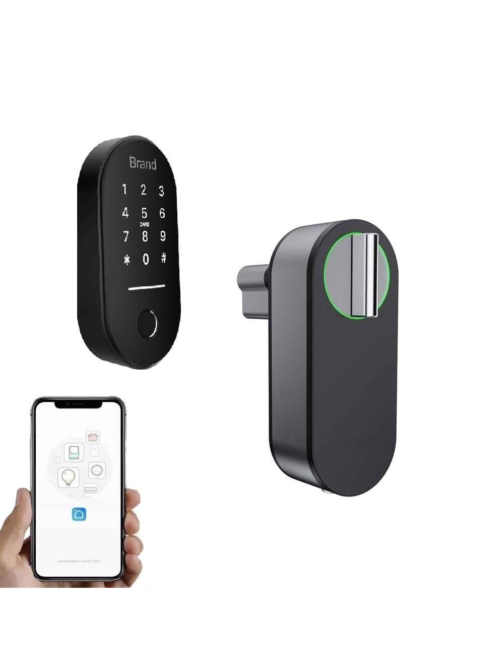 Išmanus durų užraktas-cilindras su klaviatūra INOVO T3+HK6B TTLOCK Išmanus durų užraktas-cilindras su klaviatūra INOVO T3+HK6B TTLOCK