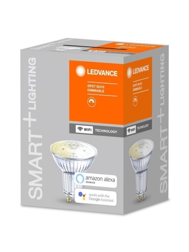 Išmanioji LED lempa SMART WIFI, GU10, 5W, 350lm, dim
