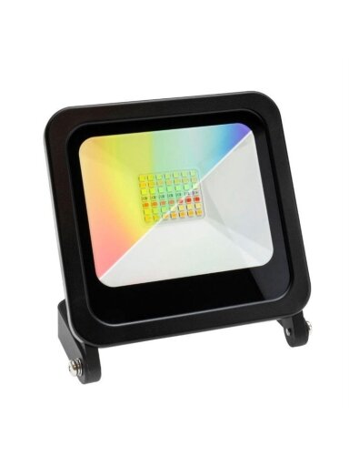 IŠMANUS PROŽEKTORIUS LED WIFI 24W 1800LM IP65 TW RGB