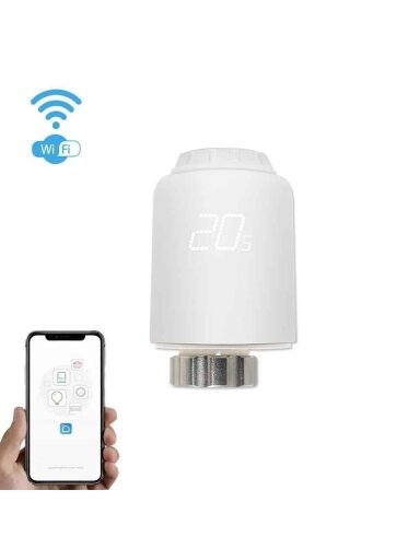 Išmanus radiatoriaus temperatūros valdiklis SmartHome WiFi
