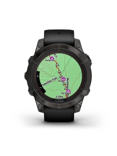 Išmanusis laikrodis Garmin Fenix 7 Pro Sapphire Solar, juoda