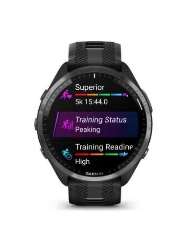 Išmanusis laikrodis Garmin Forerunner 965, juoda